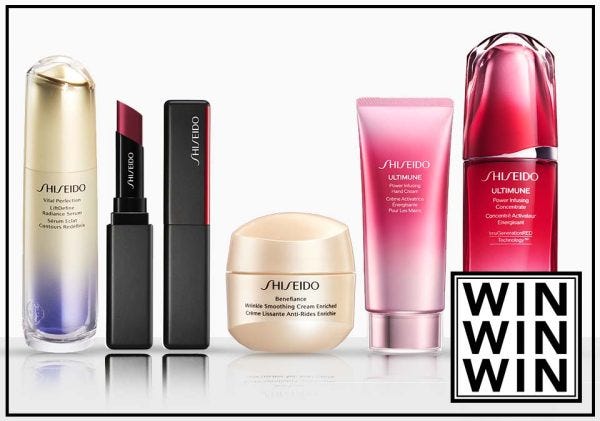 Win An Incredible Bundle From Shiseido Worth £295