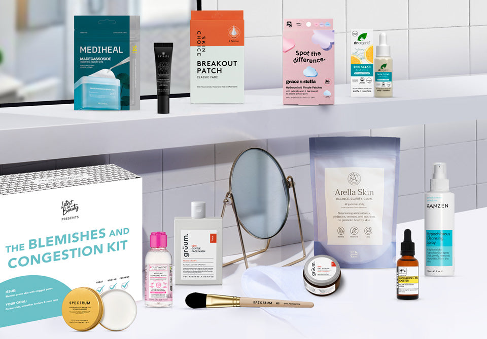 THE BLEMISHES AND CONGESTION BEAUTY KIT