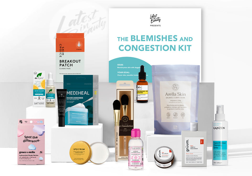 THE BLEMISHES AND CONGESTION BEAUTY KIT