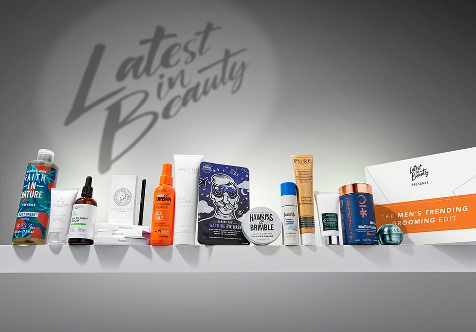 The Men's Trending Grooming Edit