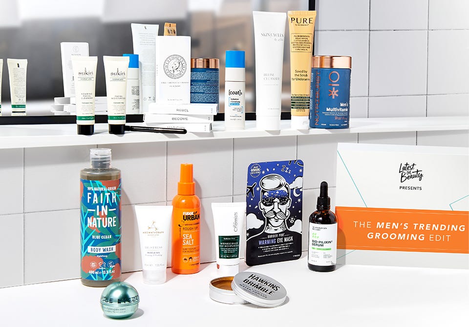 The Men's Trending Grooming Edit